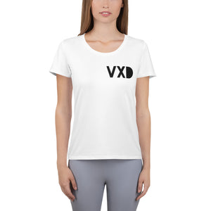 VXD All-Over Print Women's Athletic T-shirt